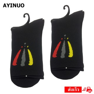 AYIMUO ถุงเท้า Sport แฟชั่น ข้อยาว เนื้อผ้าเป็นผ้าอย่างดี ใส่สบาย set