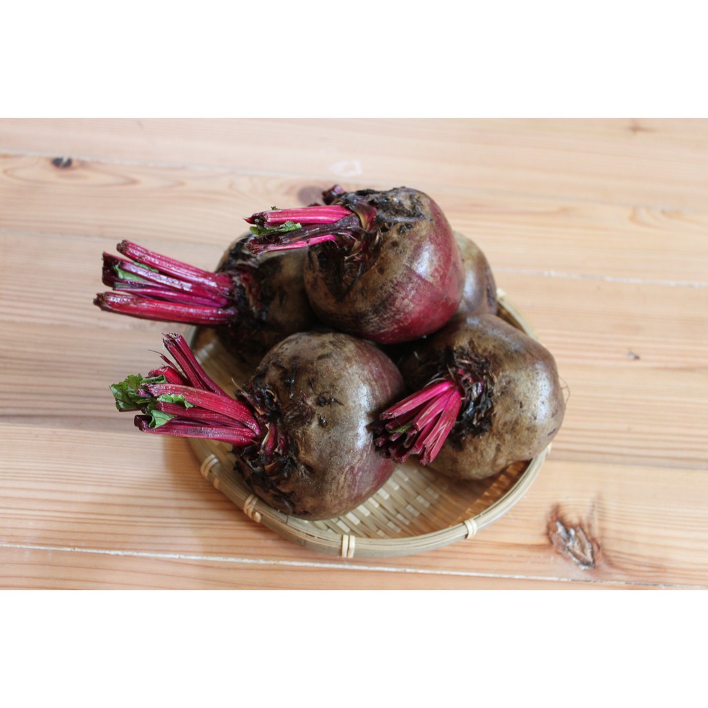 (พร้อมส่ง)บีทรูทนำเข้า สด ใหม่ทุกวัน  สีสดมากก ขนาด 1 KG ไม่แดงไม่ขาย - รูปที่ 2