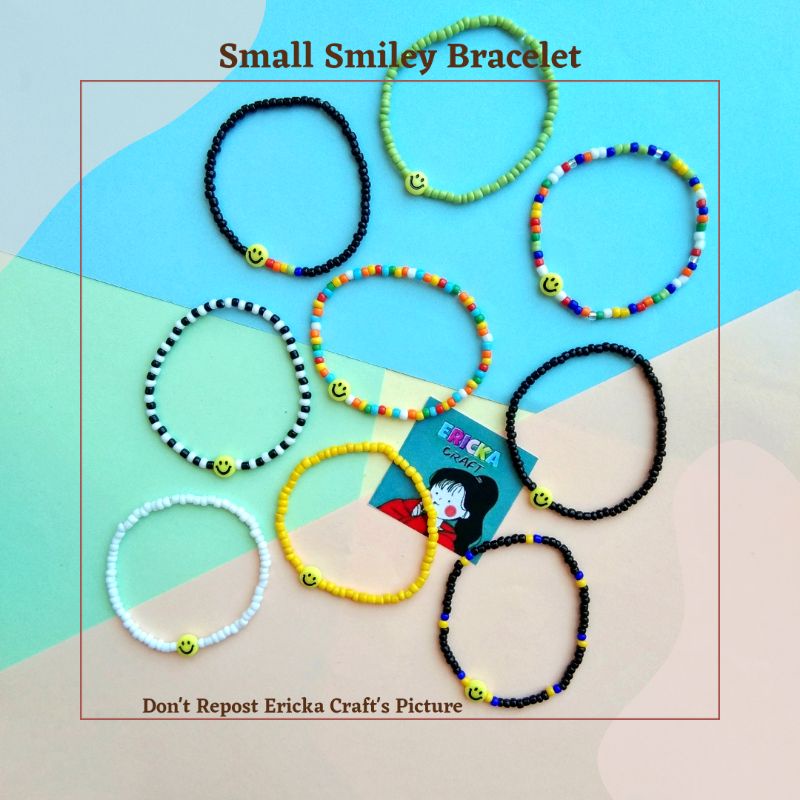 BEADS BRACELET HAPPY BY ERICKA CRAFT