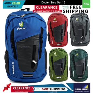 Deuter Step Out 16 กระเป๋าเป้สะพายหลัง น้ําหนักเบา 16 ลิตร สําหรับเด็ก และผู้ใหญ่ เหมาะกับการพกพา เดินป่า ขี่รถ โรงเรียน