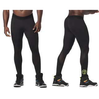 Zumba Wear กางเกงเลคกิ้งออกกำลังกายซุมบ้า Better Faster Mens Leggings