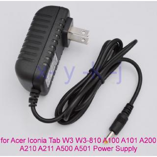 อุปกรณ์ชาร์จไฟ Ac / Dc power adapter 12V 1.5A 18W สําหรับ Acer Iconia Tab W 3 W 3-810 Aspire Switch 10 A 100 A 200 A 210 A 211 A 500 A 501 A 1 ชิ้น