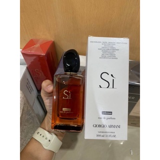 กล่องเทส​เตอร์ Giorgio Armani Si EDP Intense 100ml