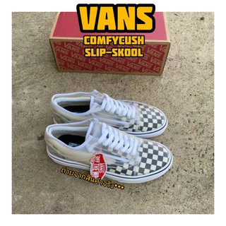 รองเท้าVANS COMFYCUSH SLIP-SKOOL รองเท้าแวนซ์พร้อมกล่อง