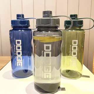 💥พร้อมส่ง💥กระบอกน้ำ รุ่น DODGE ขวดน้ำสำหรับออกกำลังกาย (1000ml) ขวดน้ำ กระบอกน้ำ ขวดน้ำพกพา ขวดน้ำพลาสติกแข็ง