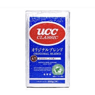 กาแฟญี่ปุ่น ยูซีซี กาแฟ คั่วบด ออริจินัลเบลนด์ UCC Classic Original Blend 200g