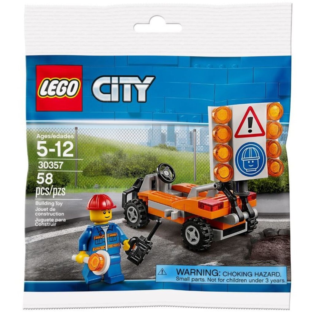 LEGO City Road Worker Polybag-30357