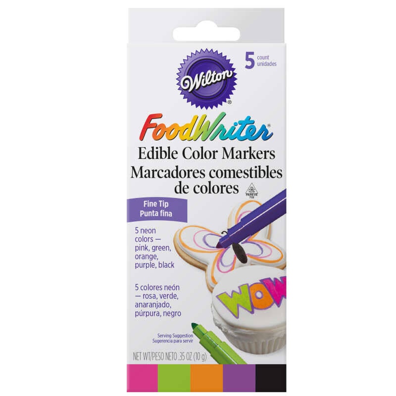 WILTON FOODWRITER COLOUR NEON FINE TIP 10GM
