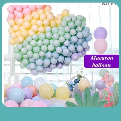 20 pcs Macaron bolon bolon bolon บอลลูน 10 นิ้ว Matte Latex Creative Wedding Dropship