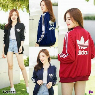 jacket เสื้อคลุมแขนยาวทรงเบสบอล