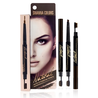 SIVANNA NATURAL AUTOMETIC EYEBROW PENCIL (ES8001) : ซิวานน่า ดินสอเขียนคิ้ว