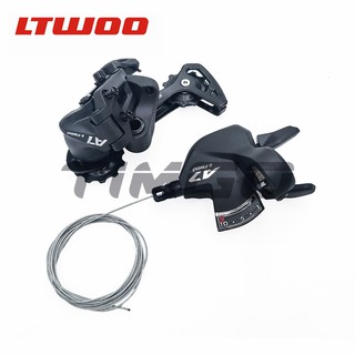 LTWOO A7 Trigger Right Shifter Lever (with optical gear display) Rear Derailleur Bike Trigger Shifter 10S Rear Derailleur M6000 Bike Brakes 36T