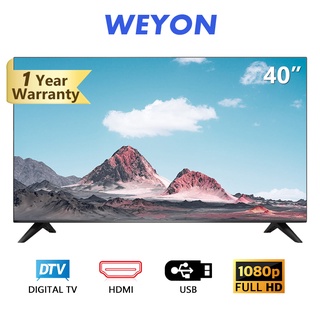 ทีวี WEYON LED TV ทีวี40นิ้ว ทีวี32นิ้ว ทีวี24นิ้ว ทีวี21นิ้ว ทีวี19นิ้ว ทีวี17นิ้ว ทีวีจอแบน