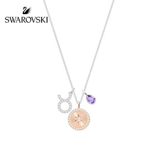 Swarovskiสวารอฟส ZODIACสิบสองกลุ่มดาวสร้อยคอหญิงราศีพฤษภสมาร์ทห่วงโซ่กระดูกไหปลาร้าที่จะส่งแฟนสาวของเขา5349223