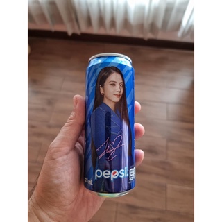 Pepsi can ขนาด 325 มล รุ่น Blackpink ลาย  Jisoo จีซู