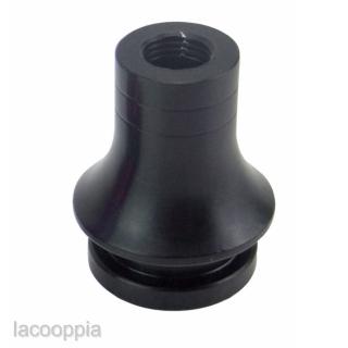 [LACOOPPIA] Black Shift Knob Boot Retainer for Manual Gear Shifter Lever 12X1.25MM