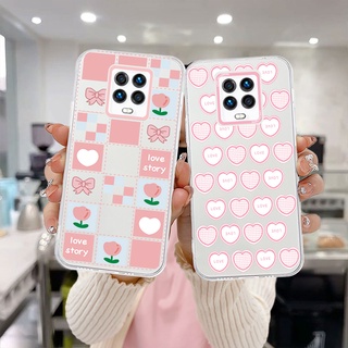 เคสโทรศัพท์มือถือ Tpu แบบนิ่ม ลายดอกไม้ กันกระแทก สําหรับ Xiaomi Redmi 9C NFC 9A 9i 9T 9AT 9 PRO Power 9ACTIV 10X POCO C3 C31 M2 PRO Note 9 8 10 10S 9 10 PRO MAX 9S 11 POCO X3 NFC X3 PRO 10 Prime