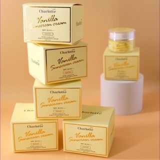 กันแดดวนิลา ชาร์ลอตต์ Charlotte Vanilla Sunscreen Cream SPF 50 PA+++ ขนาด 10 กรัม