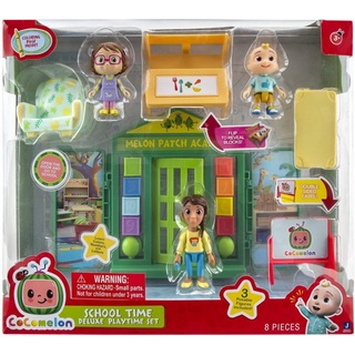 Cocomelon School Time Deluxe Playtime Set ของเล่นสำหรับเด็ก