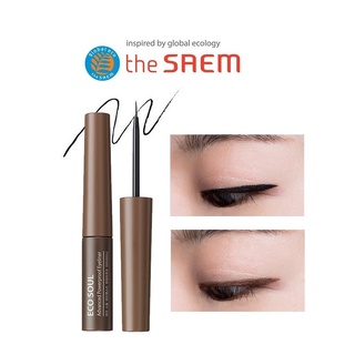 [THE SAEM] Eco Soul Advanced Powerproof Eyeliner 5g อายไลเนอร์ กันน้ํา สินค้าเกาหลีแท้ๆส่งตรงจากเกาหลี