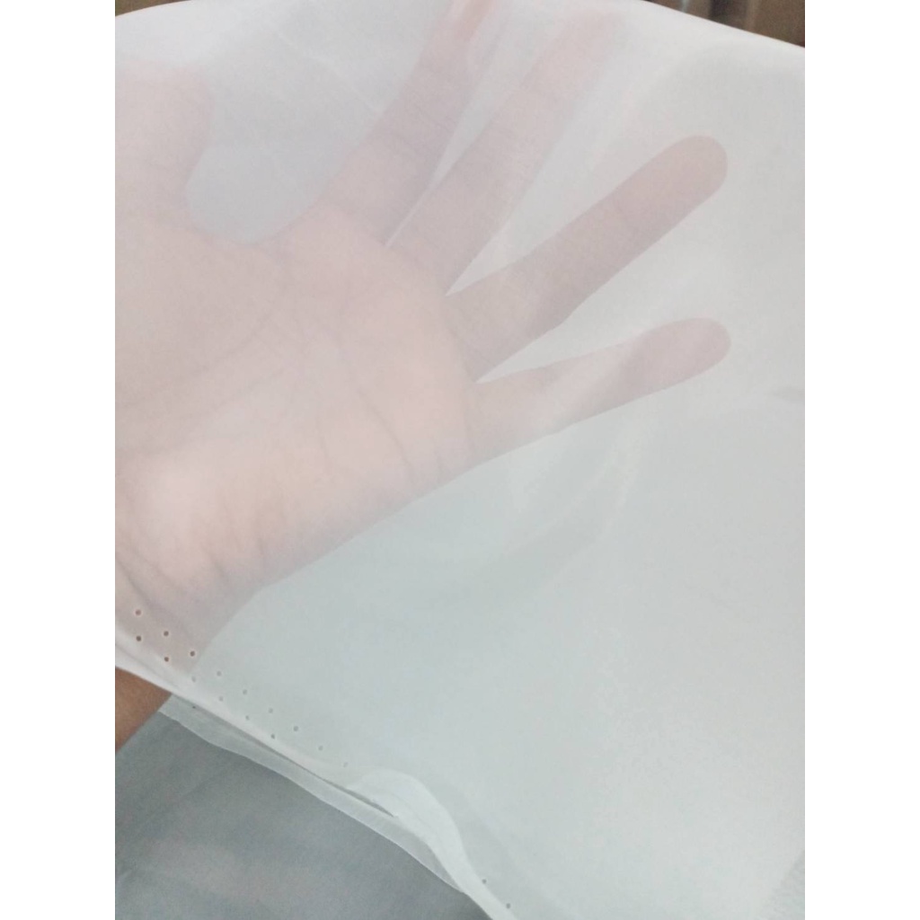 ผ้ากรองไนล่อน สีขาว 100/150/200/300/400/450/500/600 Mesh
