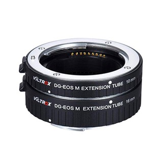 Viltrox DG-EOS M Automatic Extension Tube 10mm and 16mm Auto Focus,For Canon EF-M Mount