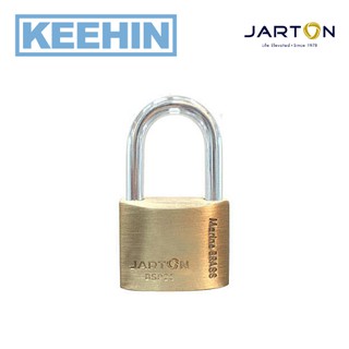 119201 กุญแจสปริงทองเหลืองแท้ 25มม. 119201 Padlock Pin-type Brass 25 mm JARTON