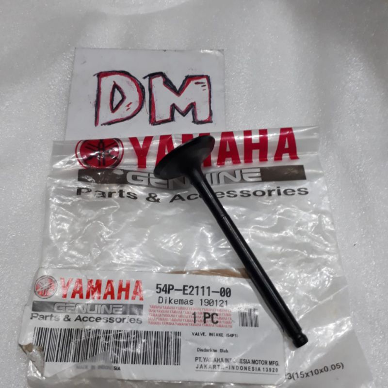 วาล์ว ex Mio J GT M3 Z Soul Gt 115 Fino F1 Jupiter Z1 54P-E211-00 54P-E2121-00 ของแท้ Yamaha YGP