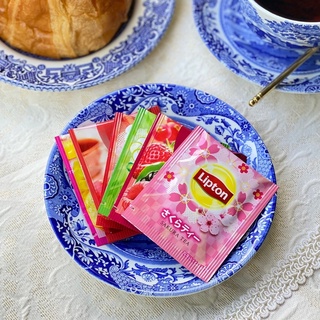 ชา Lipton Sakura นำเข้าจากญี่ปุ่น แบ่งขายแยกซอง