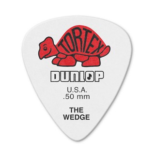 ปิ๊กDunlop รุ่น TORTEX WEDGE 0.50 mmแดง