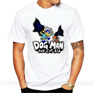 ผ้าฝ้ายคอกลมเสื้อยืดแฟชั่นผู้ชายเสื้อยืดผ้าฝ้ายพิมพ์ลาย Dogmanfrom S-4XL