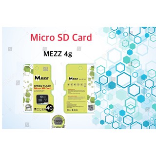 MEZZ เมมโมรี่การ์ด Micro SDHC 4GB Class 10 ของแท้ 100%