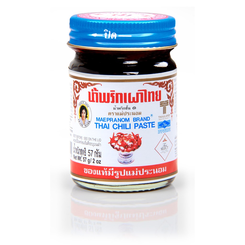ถูกที่สุด น้ำพริกเผาไทยแม่ประนอม ขนาด 57 กรัม