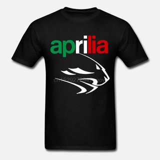 เสื้อยืดผ้าฝ้ายพิมพ์ลายแฟชั่น ใหม่ เสื้อยืด พิมพ์ลายกราฟฟิค Aprilia หลายสี สไตล์คลาสสิก สําหรับผู้ชาย Biidnj45Nbjhdh85