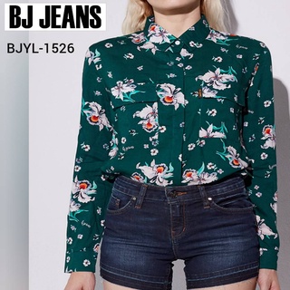 เสื้อเชิ้ตผู้หญิงแขนยาว รุ่น BJYL-1526