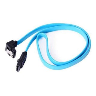 Super Speed SATA 3.0 III SATA3 Hard Disk Drive Cable 45cm(สีฟ้า)