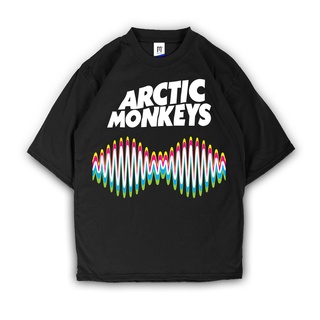 เสื้อยืด พิมพ์ลายโลโก้ ARCTIC MONKEYS พรีเมี่ยม สําหรับผู้ชาย และผู้หญิง