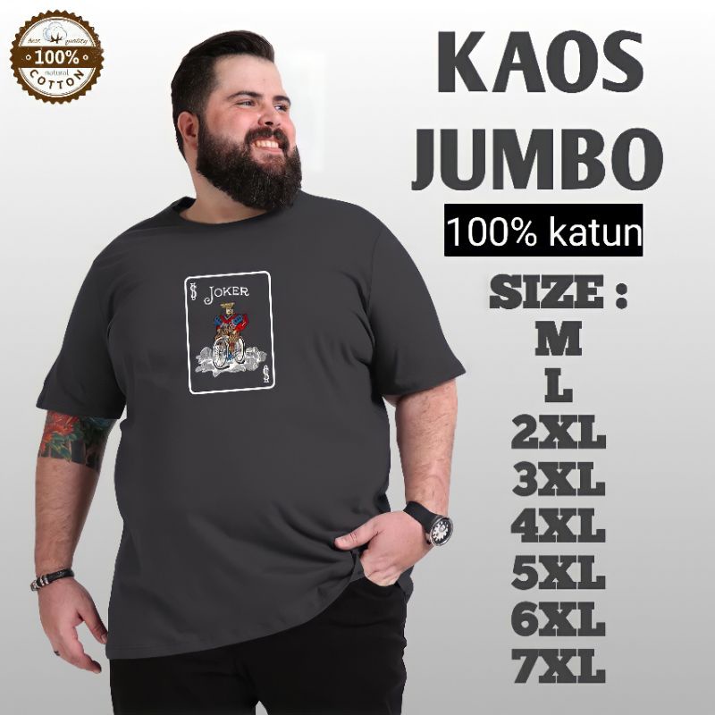 เสื้อยืดผู้ชายขนาดใหญ่จัมโบ้เสื้อยืดขนาดใหญ่เสื้อยืด distro เสื้อยืด 2xl 3xl 4xl 5xl 6xl 7xl