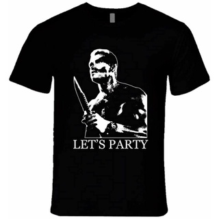 เสื้อยืด พิมพ์ลาย Comdo Arnold Lets Party สําหรับผู้ชาย 632128 S-5XL