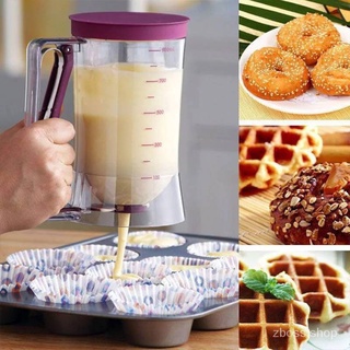 ที่หยอดแป้ง วาฟเฟิล แพนเค้ก ครีม จุ900ml Batter Dispenser Pancake Dispenser DIY --สินค้า​มีพร้อมส่ง--