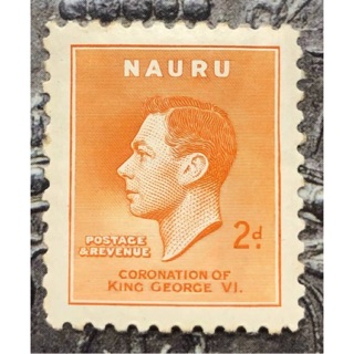 แสตมป์ NAURU King George VI.