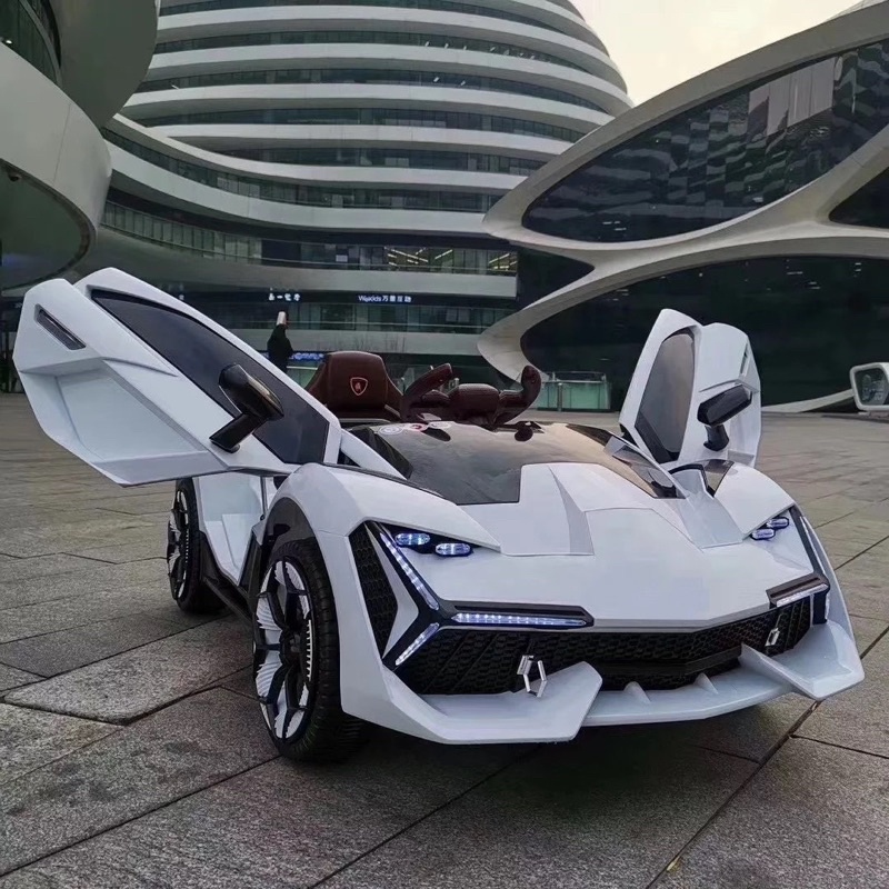 รถแบตเตอรี่เด็ก รถเด็กนั่งแลมโบกินี่หรู(รุ่นใหม่ล่าสุด)ทรงสปอร์ต ของเล่นเด็ก No.221 - รูปที่ 2