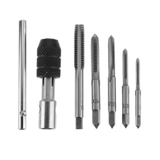 #jearong 💕🌿💕6pcs T-type Machine Screw Thread Tap Wrench M3/M4/M5/M6/M8 Tap Set DIY Tool