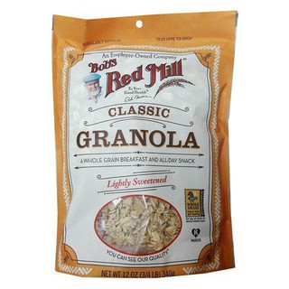 Bobs Red Mill Natural Granola 340g/Bobs Red Mill กราโนล่าธรรมชาติ 340g สินค้าดูเพื่อสุขภาพ