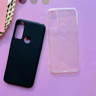 เคส TCL 20R 5G เคสสีดํา ด้าน นิ่ม TPU ซิลิโคน เคสป้องกัน