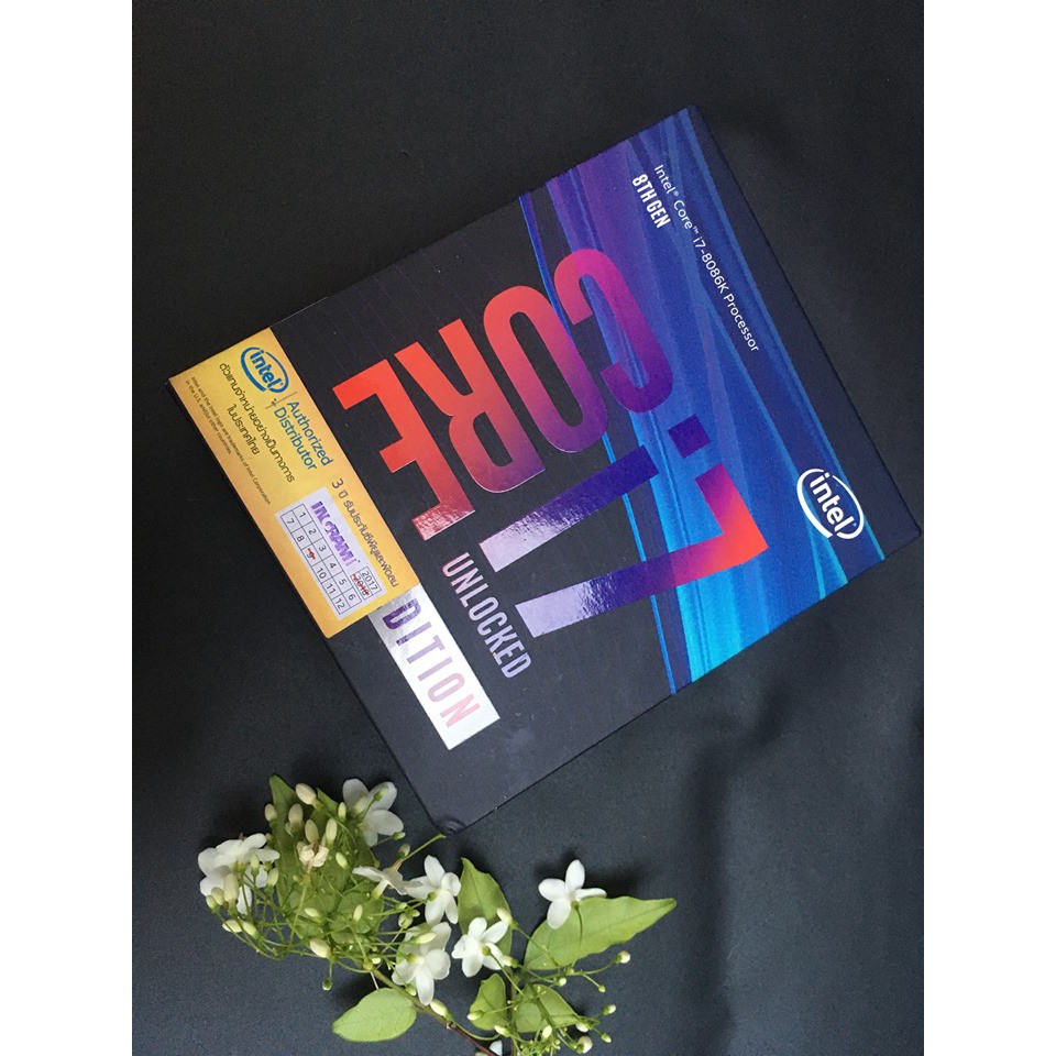 cpu (ซีพียู) intel i7-8086k+z390 aorus elite