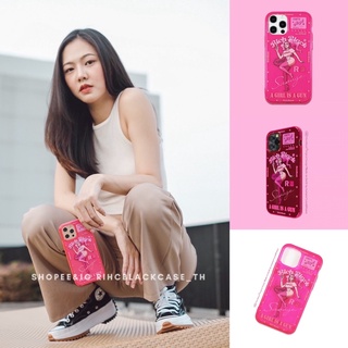 RichBlackcase แท้ 💯Girl&amp;Gun pink ส่งฟรี✅เคสไอโฟน 15/15Pro/15Plus/15Promax