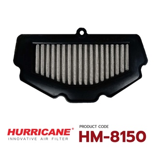 กรองอากาศสแตนเลส , ผ้าแดง HURRICANE Kawasaki ( Versys 650 , Z650 , Vulcan S 650 ) HM-8150