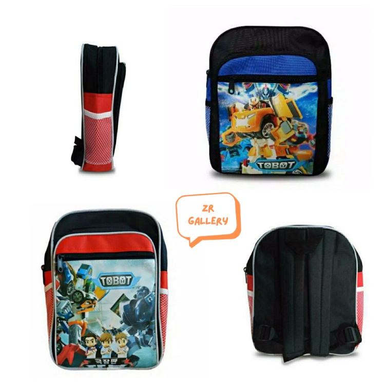 Zr.gallery Tobot children& 39;s Character Bags/Charter Bags Tobot kids& 39;s bag/ Tobot Bags