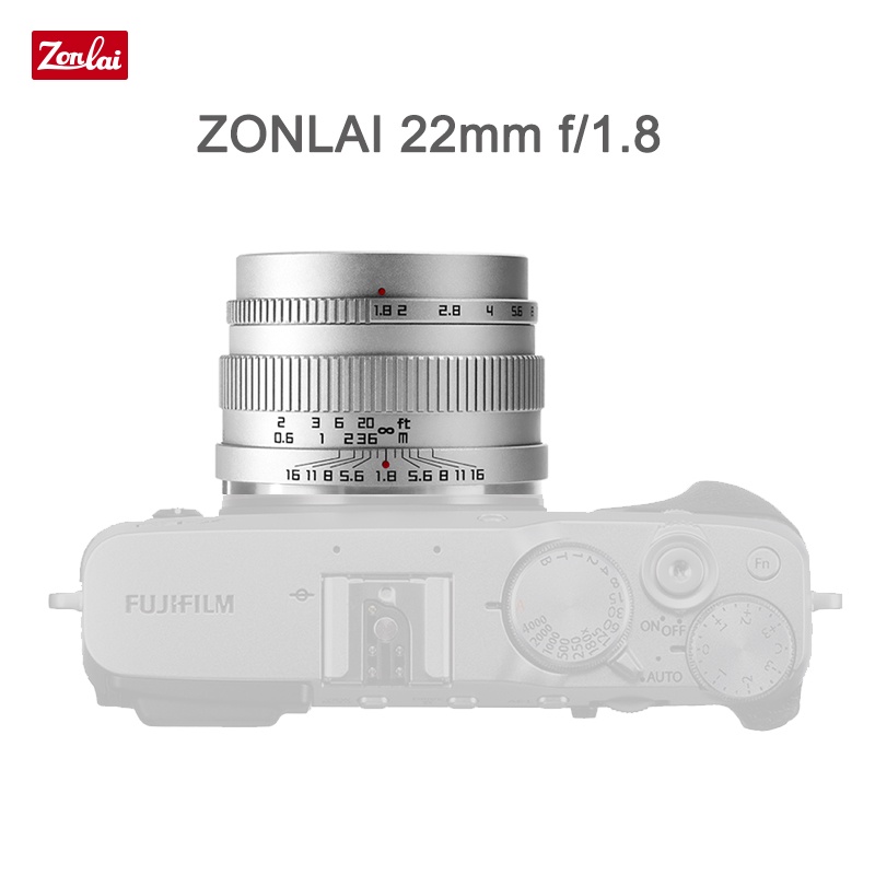 TTartisan 50mm F2 Manual Focus Lens Compatible with Fuji X-Mount Cameras X-T4 X-T3